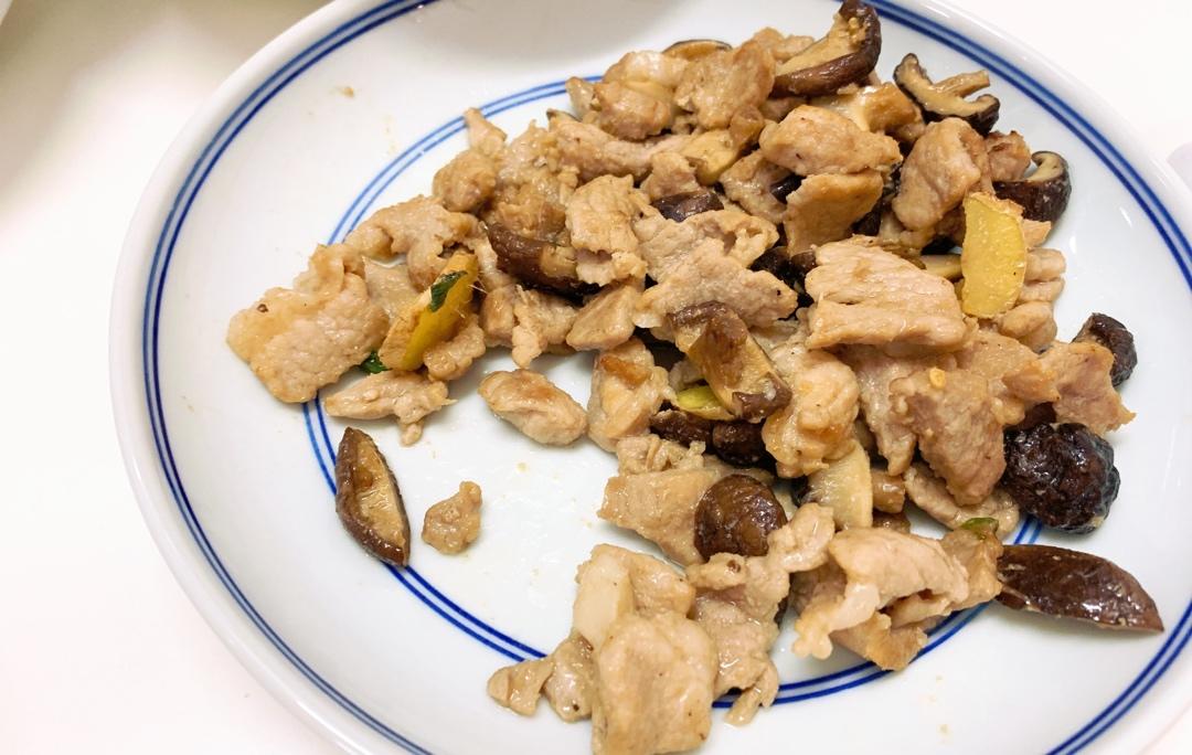 香菇炒肉