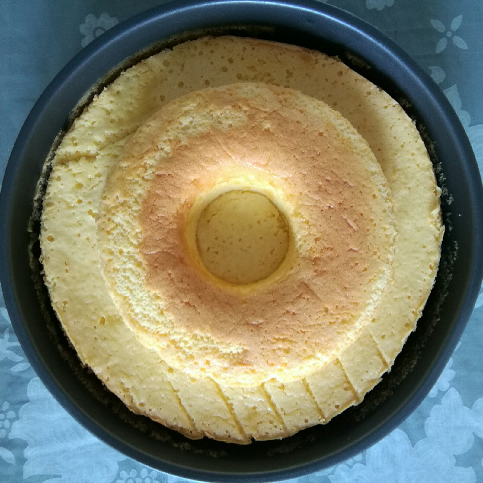 炼奶戚风蛋糕