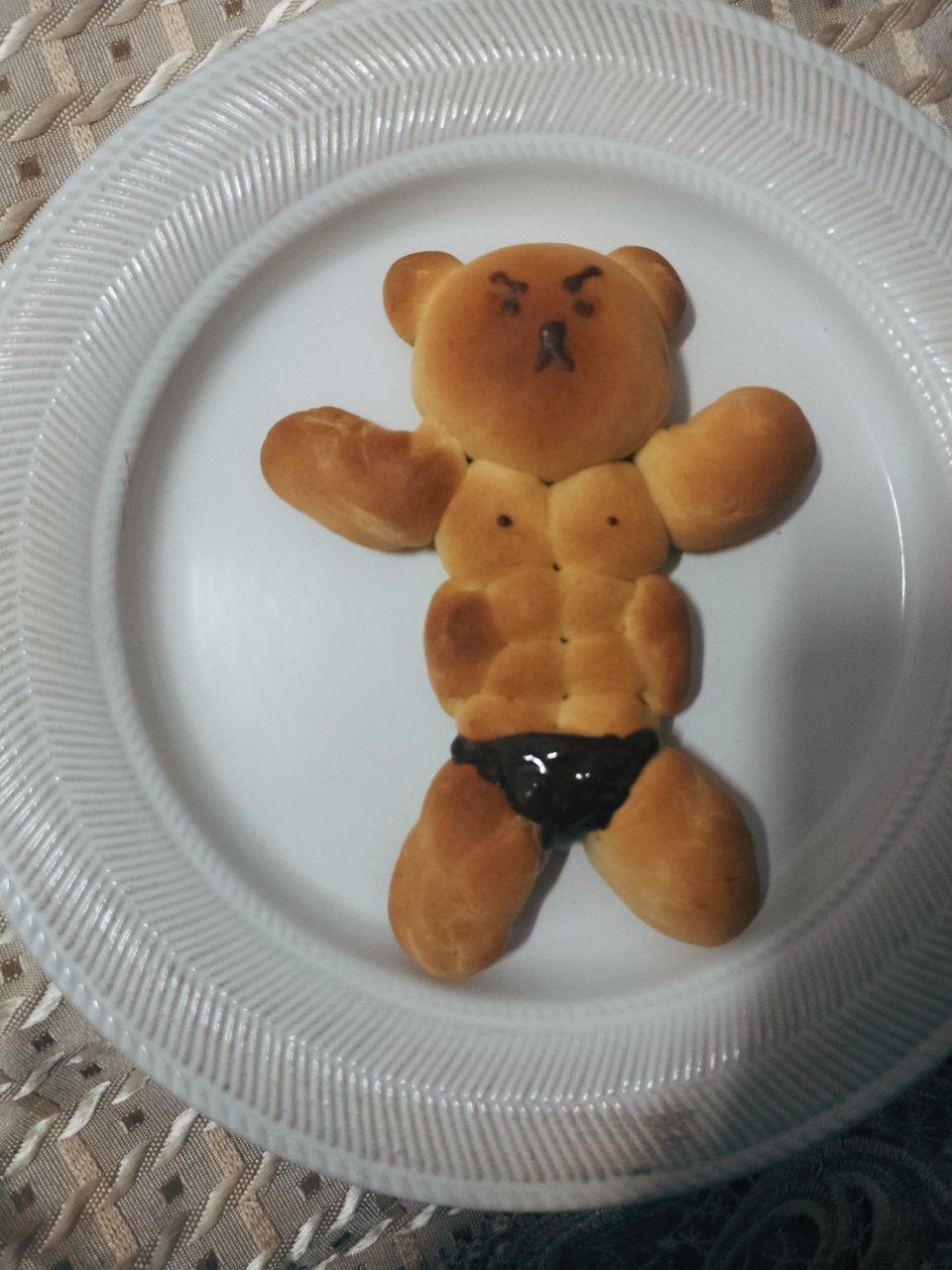 💪🏻🐻肌肉熊面包