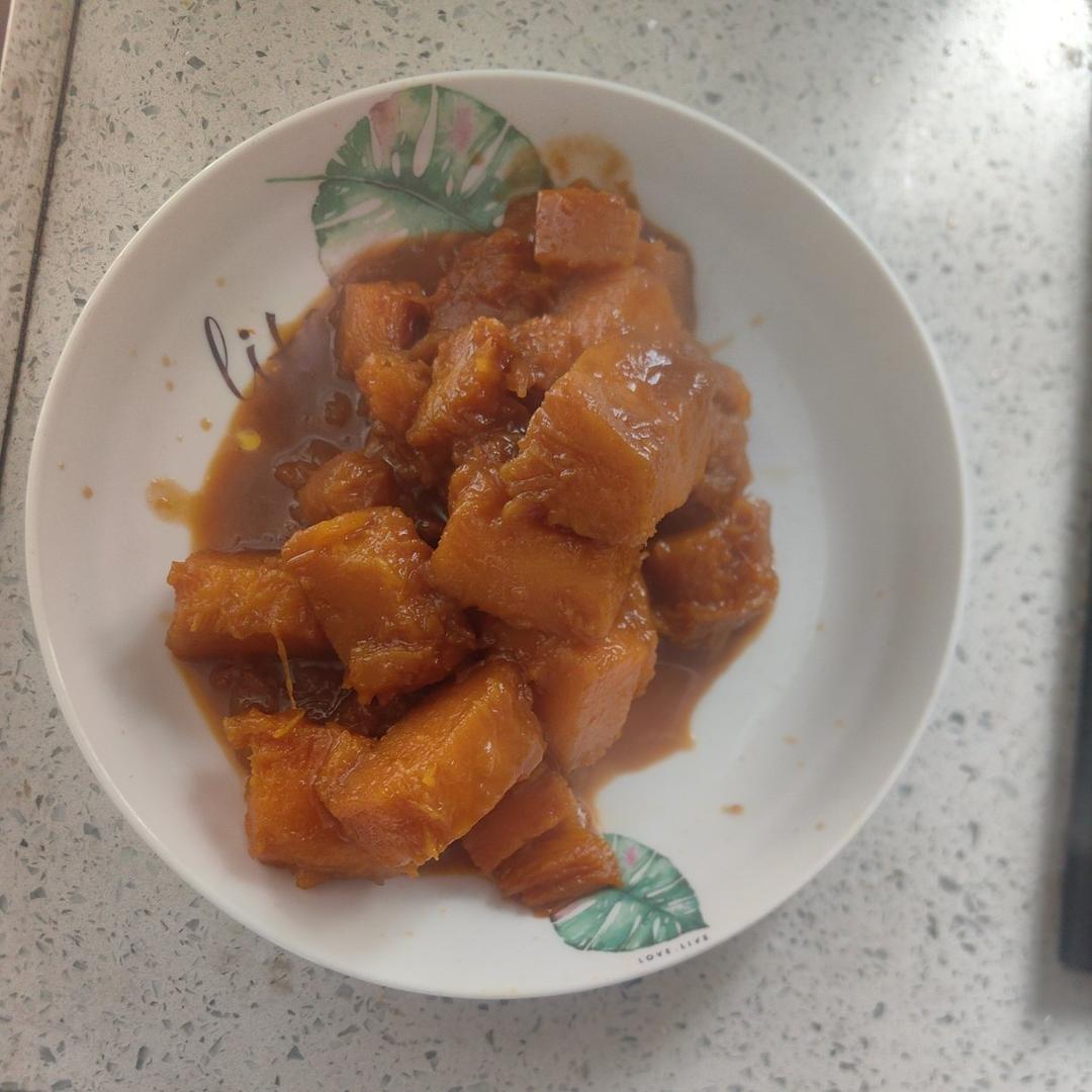 原来这么好吃的炒南瓜