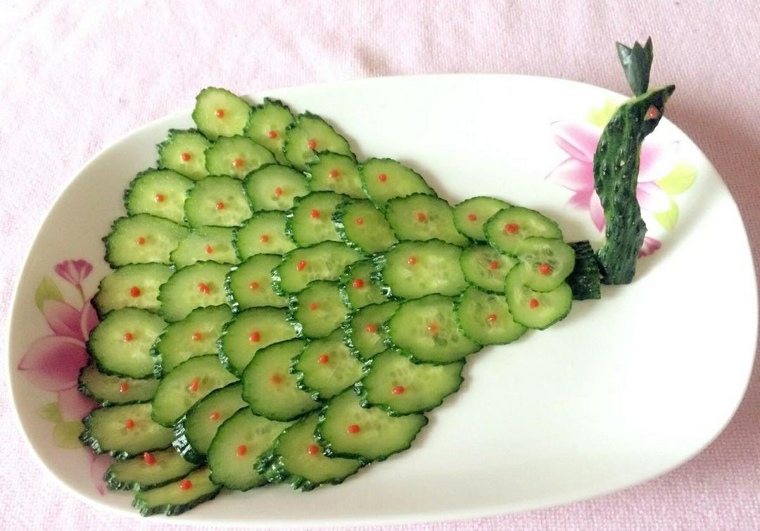 黄瓜摆盘