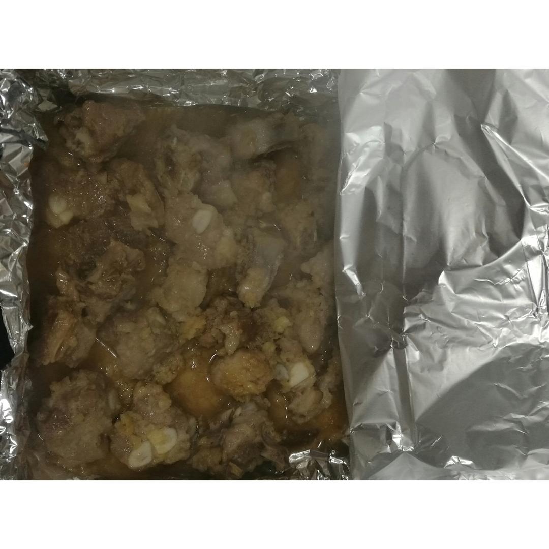 烤箱版蒜香排骨（排条）