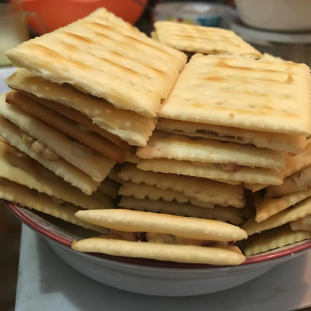 冬天也能拉丝的【蔓越莓牛轧糖饼干】快手棉花糖版