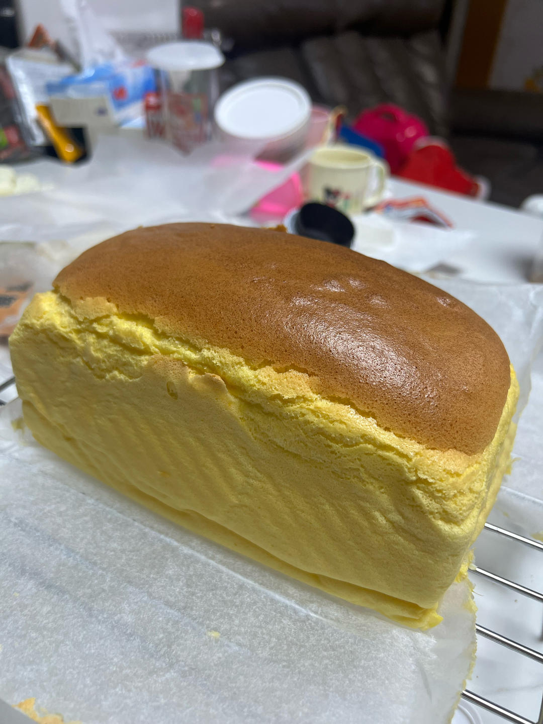 堪比柯基屁股
爆浆芝士🧀古早蛋糕