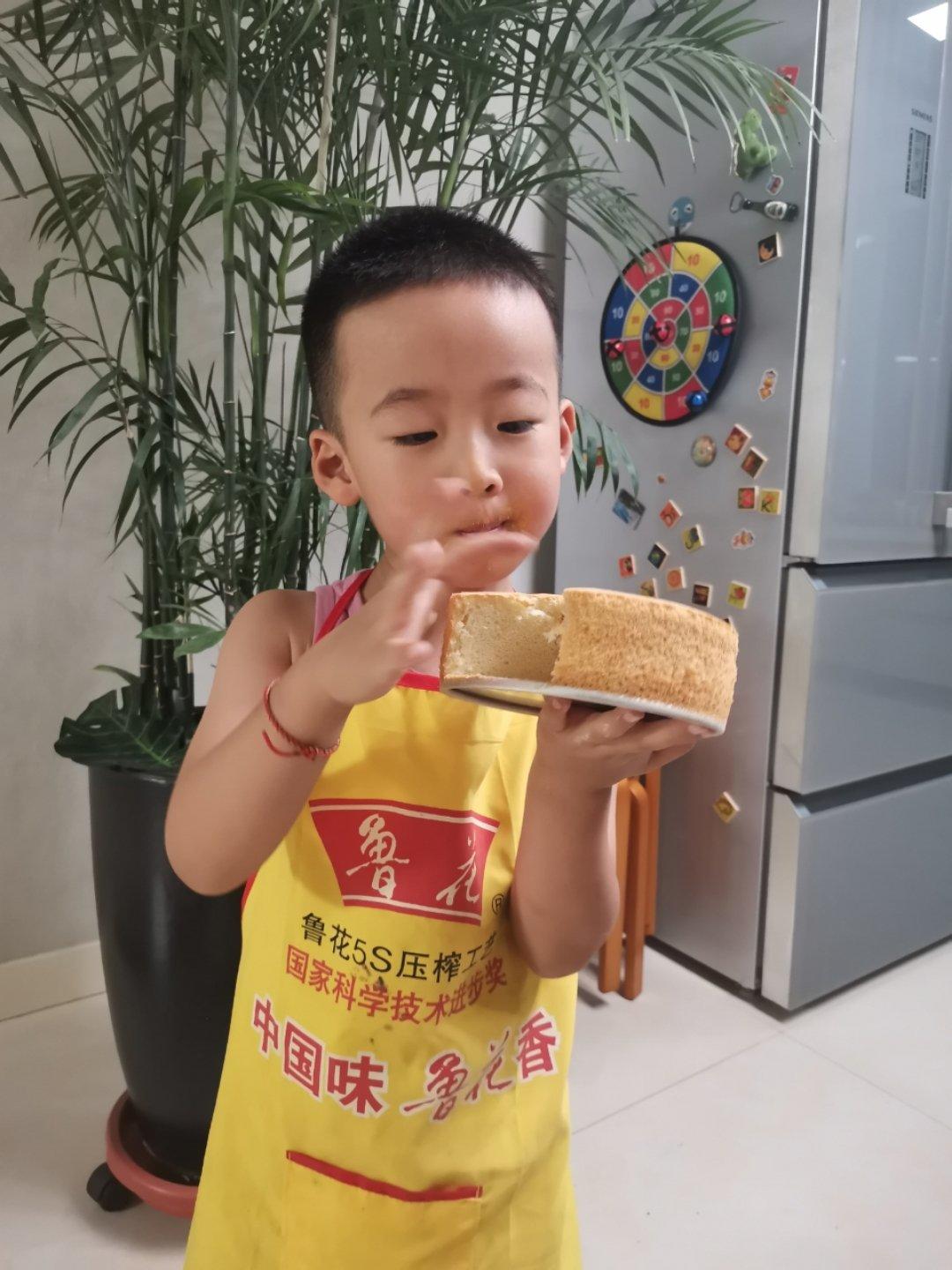 超柔软6寸戚风蛋糕(附8寸配方)零失败 超详细‼️含操作视频