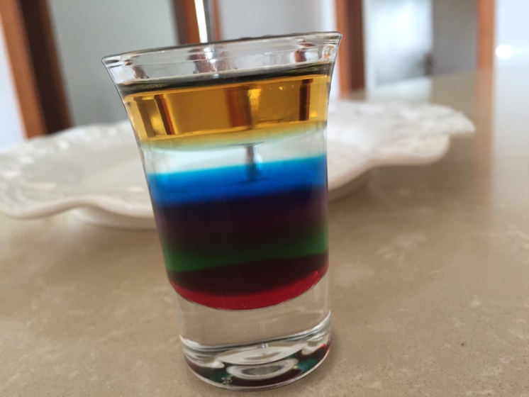 彩虹鸡尾酒