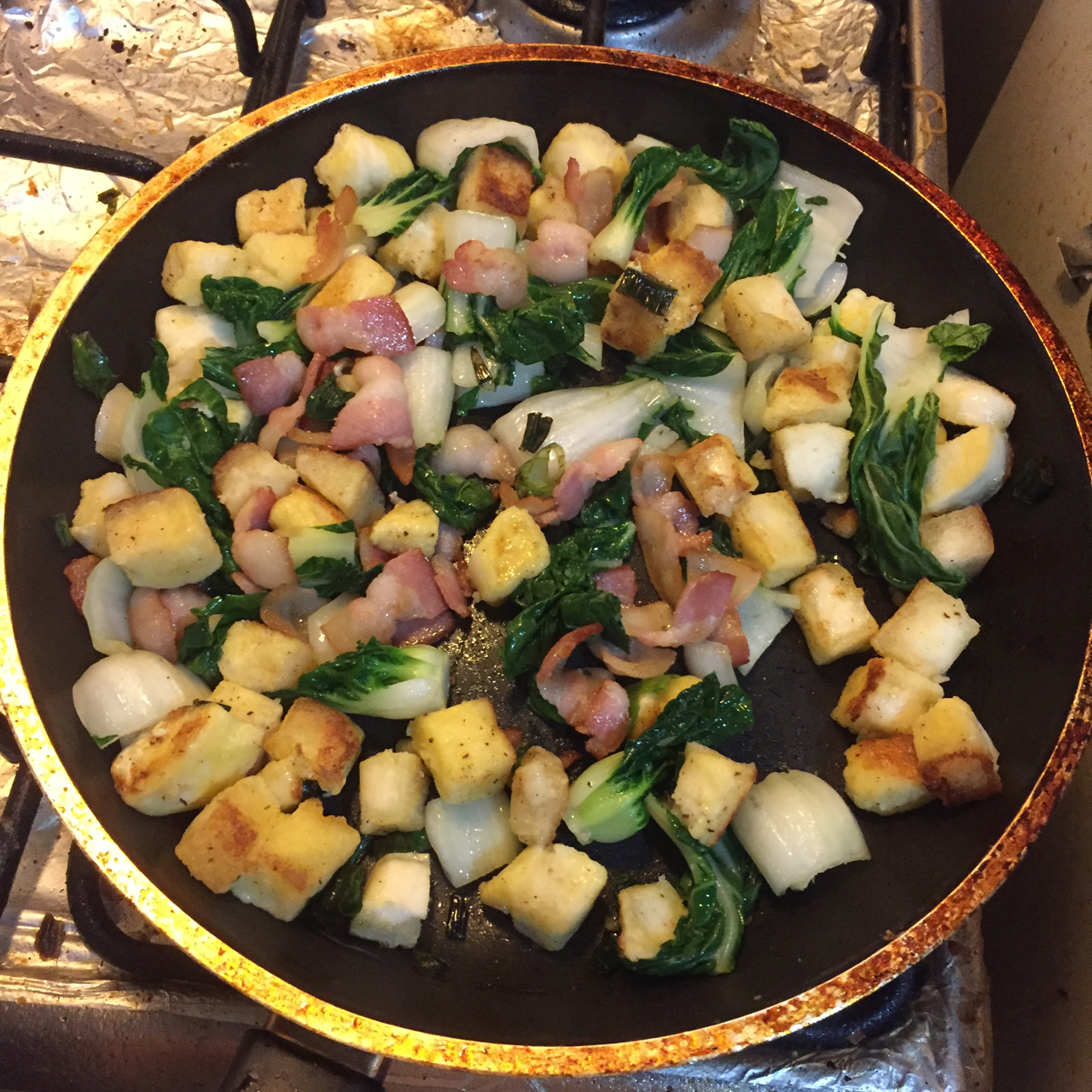 元气早餐【孜然炒馒头】