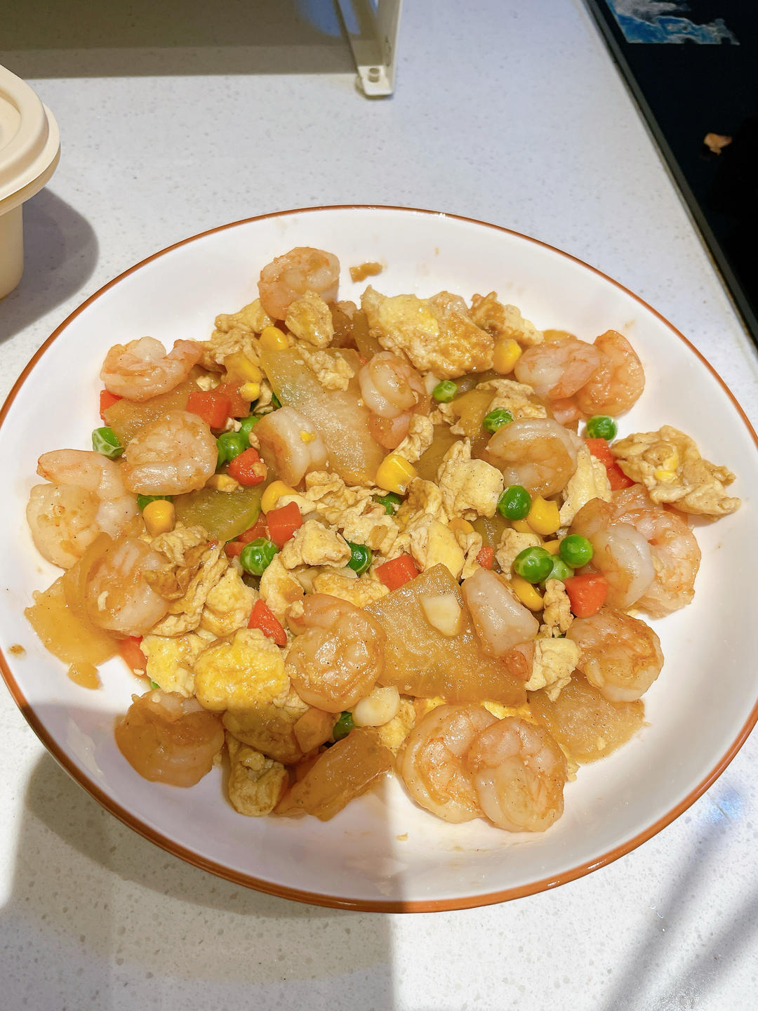 冬瓜炒虾仁