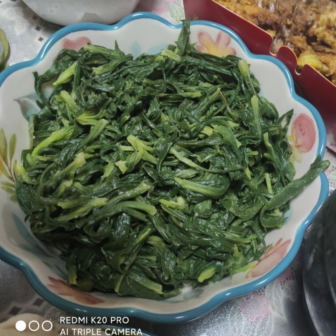蒸野菜—面条菜