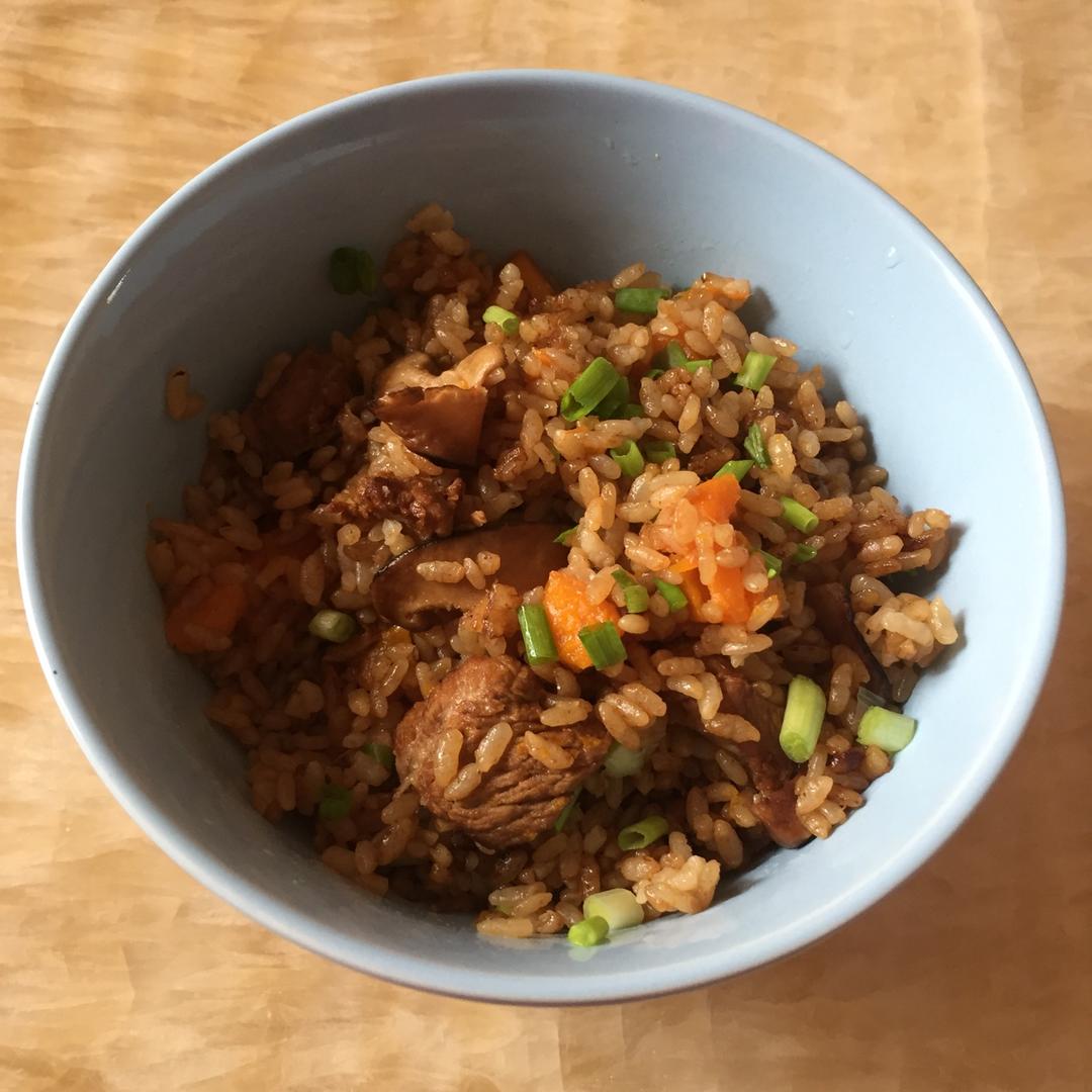 电饭锅排骨煲仔饭（焖饭）