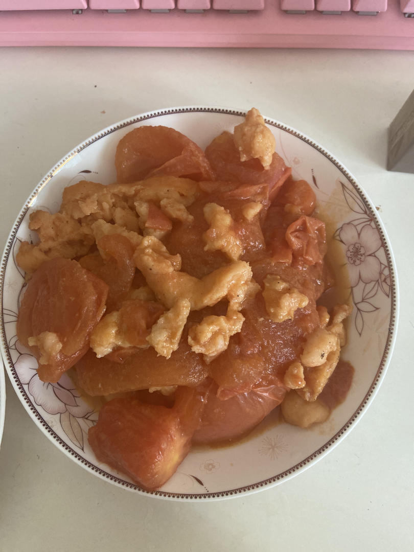 番茄虾滑