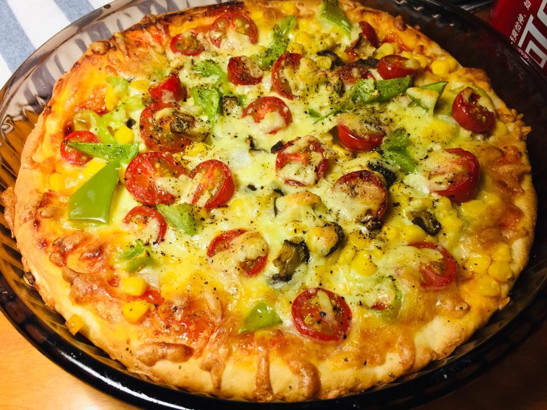 金枪鱼火腿pizza