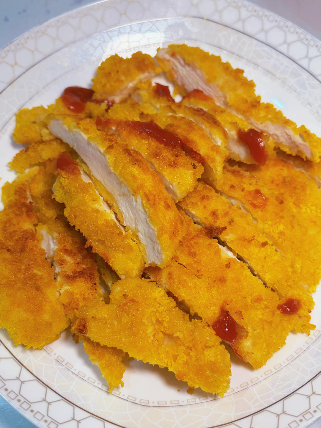 香煎鸡排（少油少淀粉版）