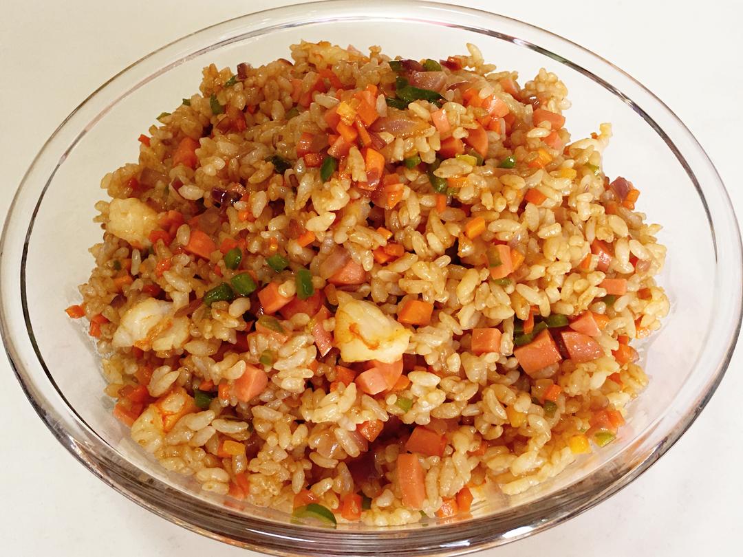 虾油炒饭【营养美味又好学】