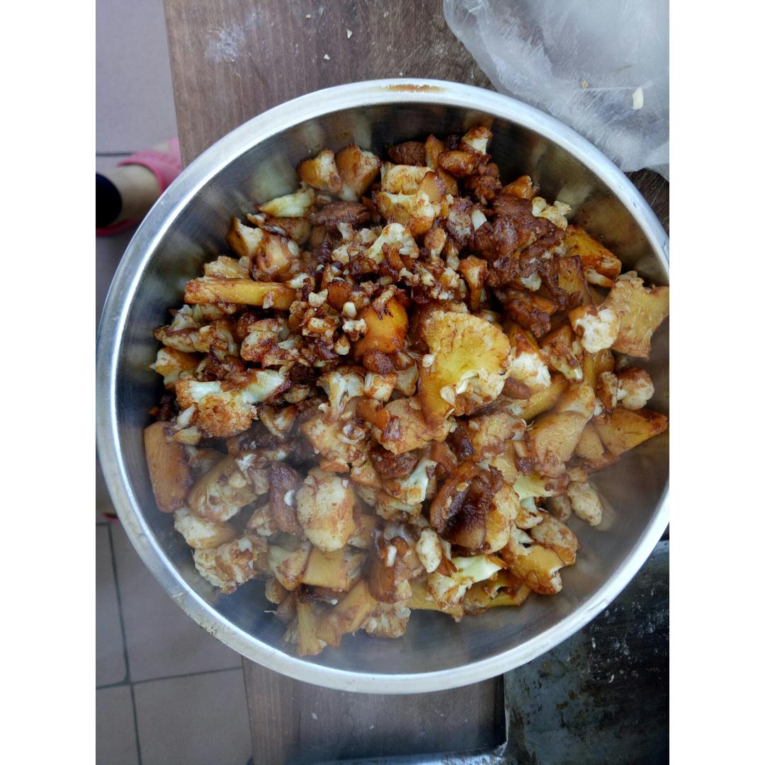 老丁的私房菜-干锅花菜