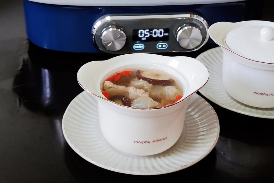 花胶瘦肉炖盅—摩飞极速蒸炖锅菜谱