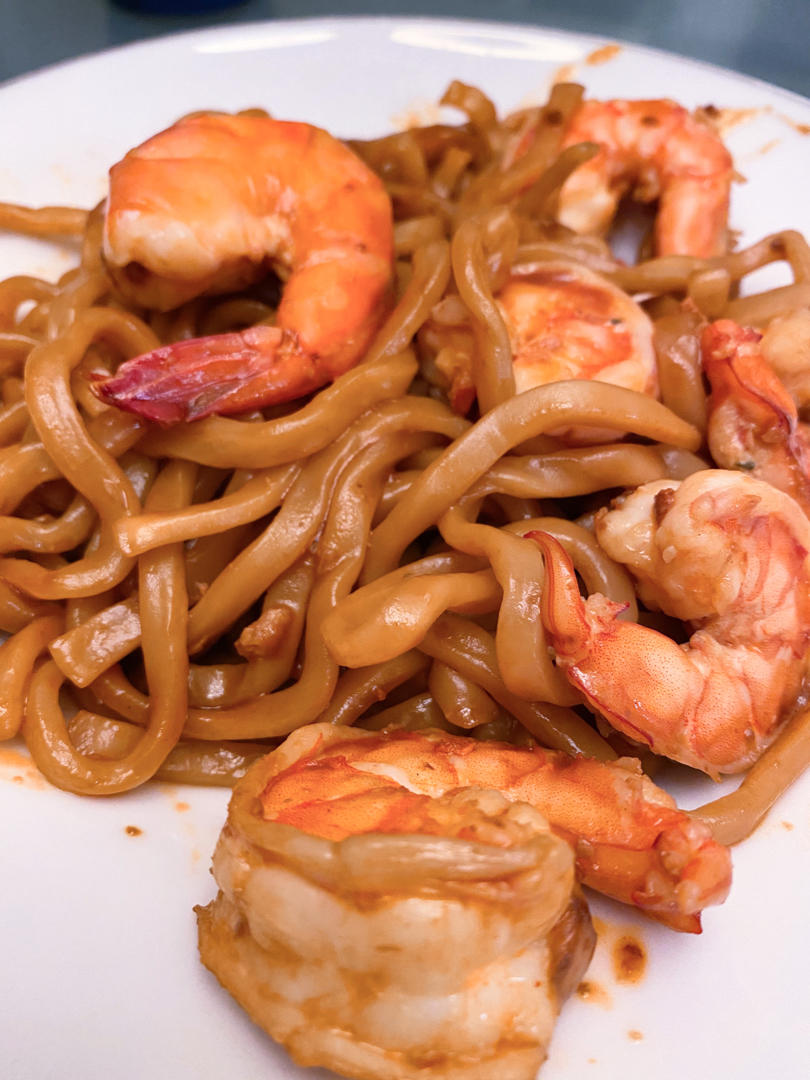 虾油炒面