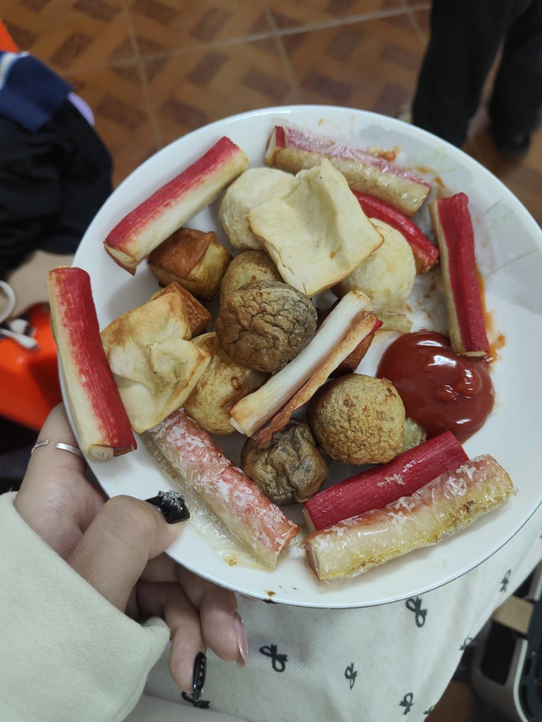 空气炸锅炸丸子