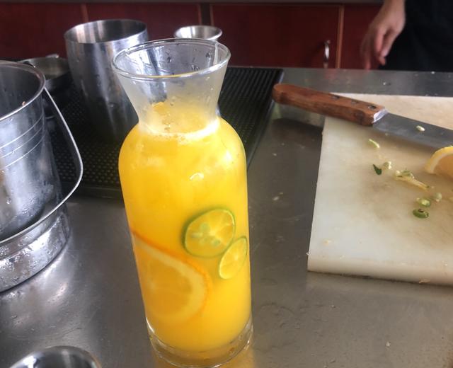 鲜橙满杯的做法