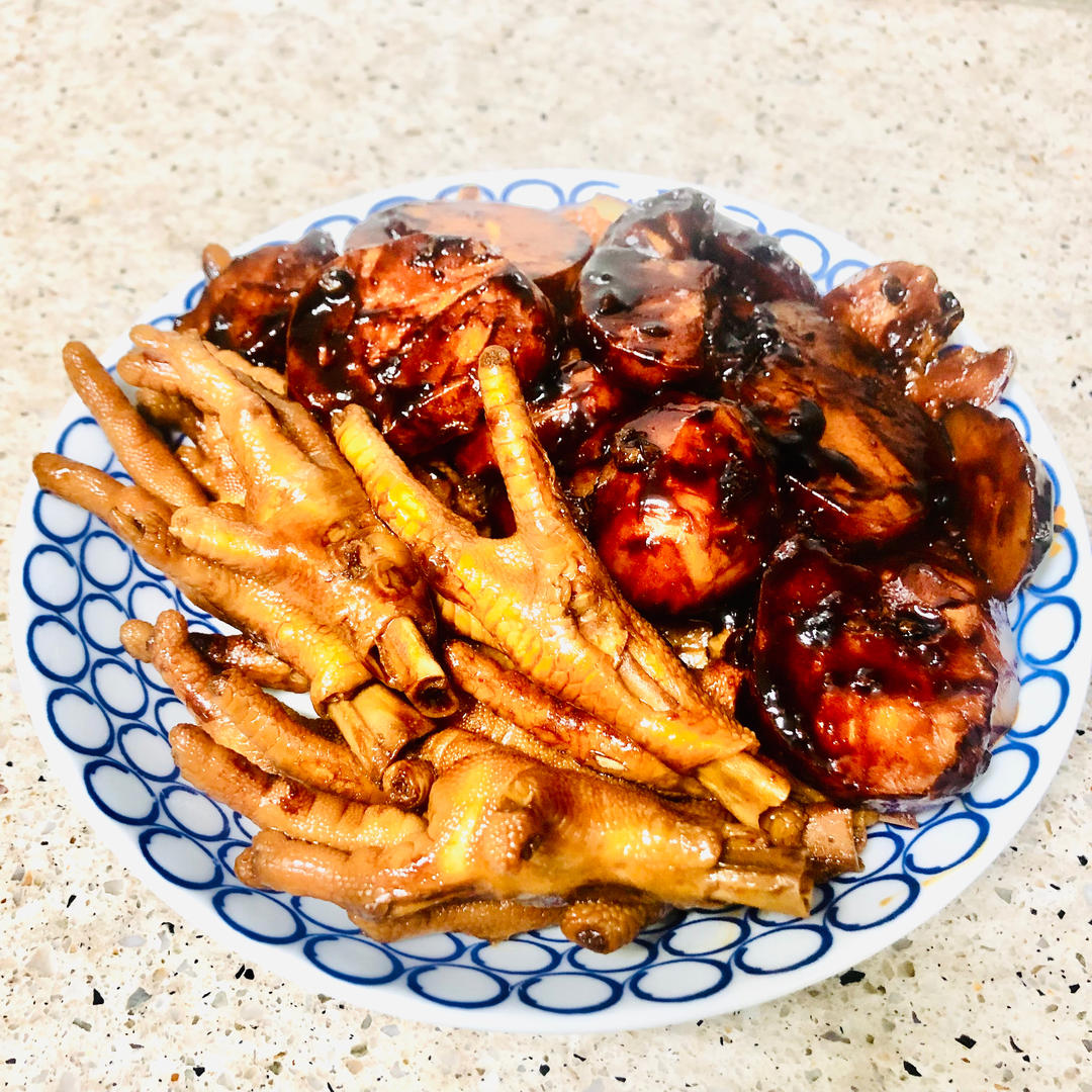 香辣卤鸡爪