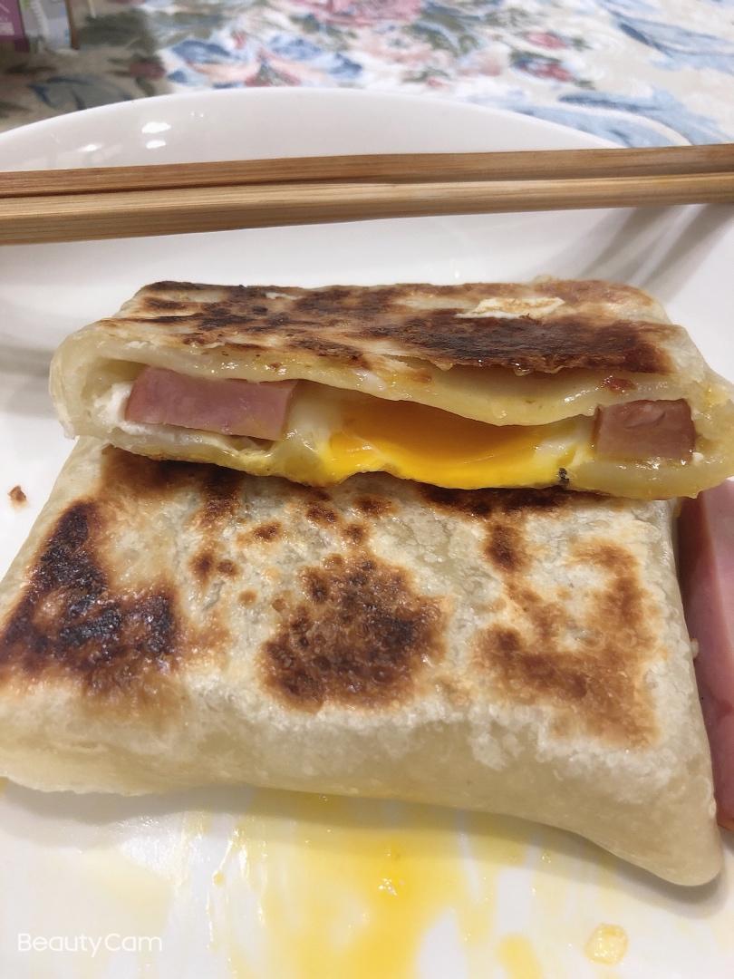 手抓饼创意吃法