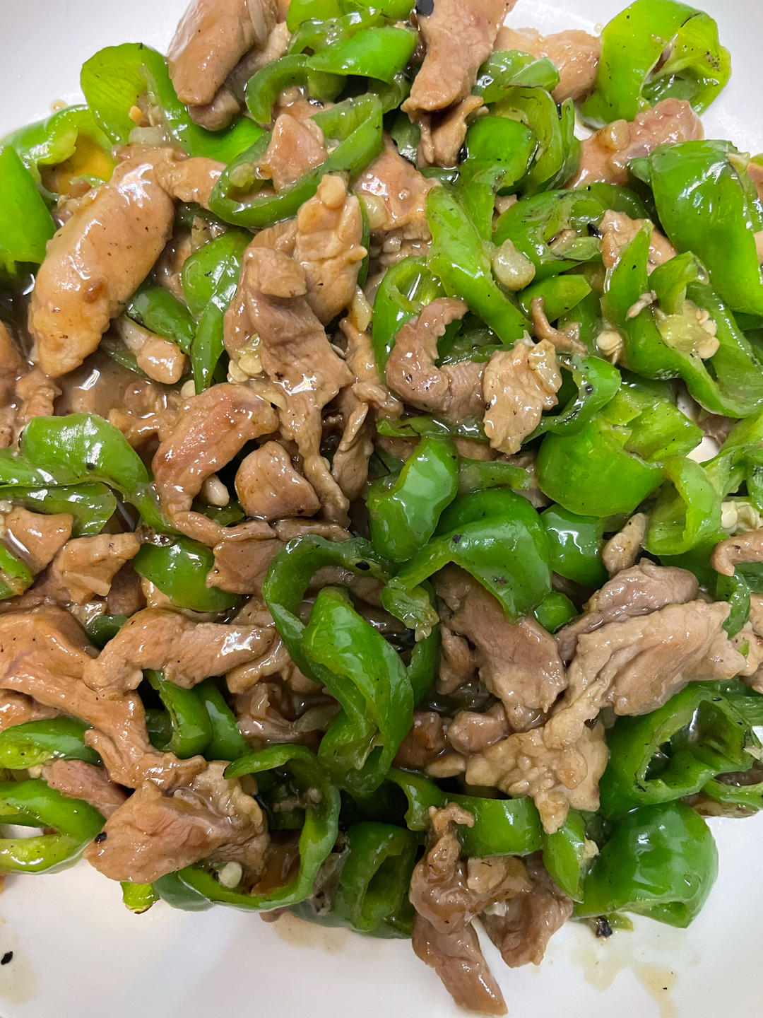 ‼️好吃到舔盘的青椒肉丝盖浇饭
