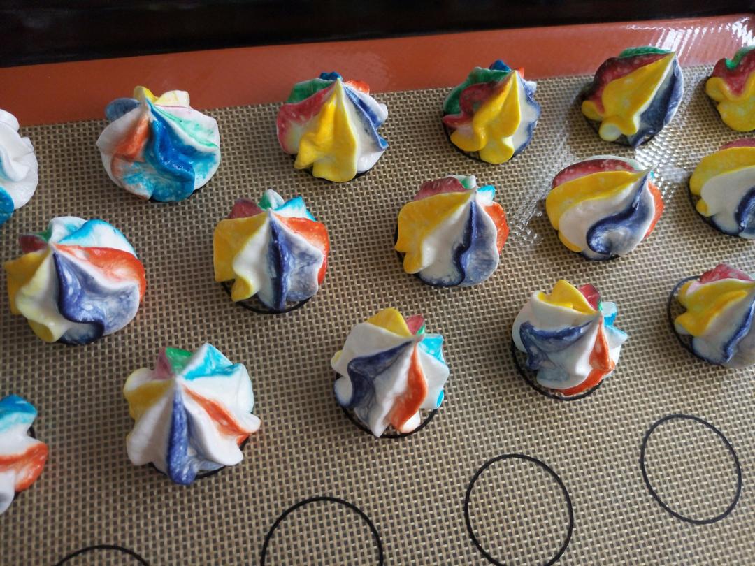 如何做出有棱有角+色调美美的蛋白糖