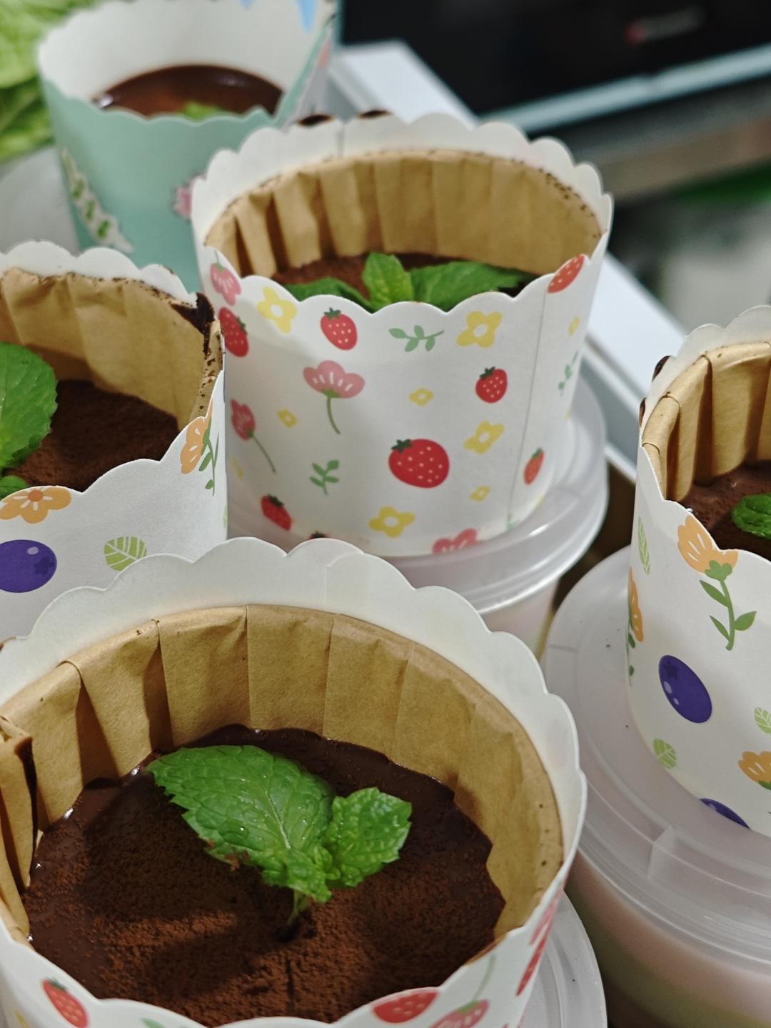 巧克力冰山熔岩（牛奶版本🥛）