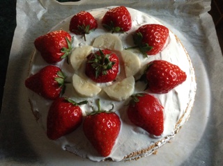 圣诞呆萌裸蛋糕