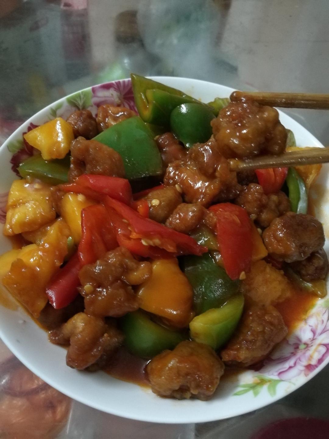 【中餐厅】张亮版菠萝咕咾肉