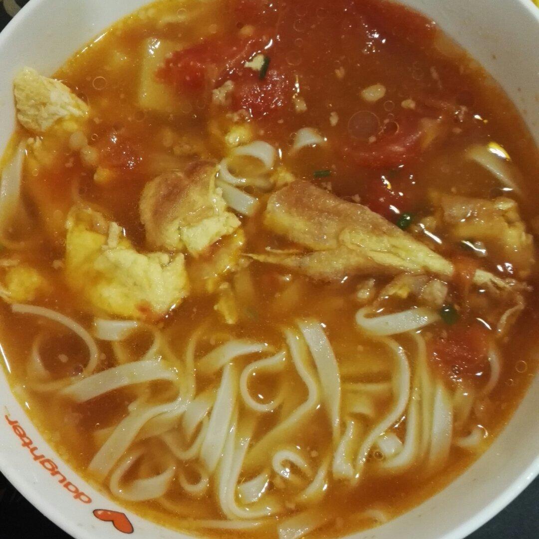 (外婆真传)西红柿打卤面