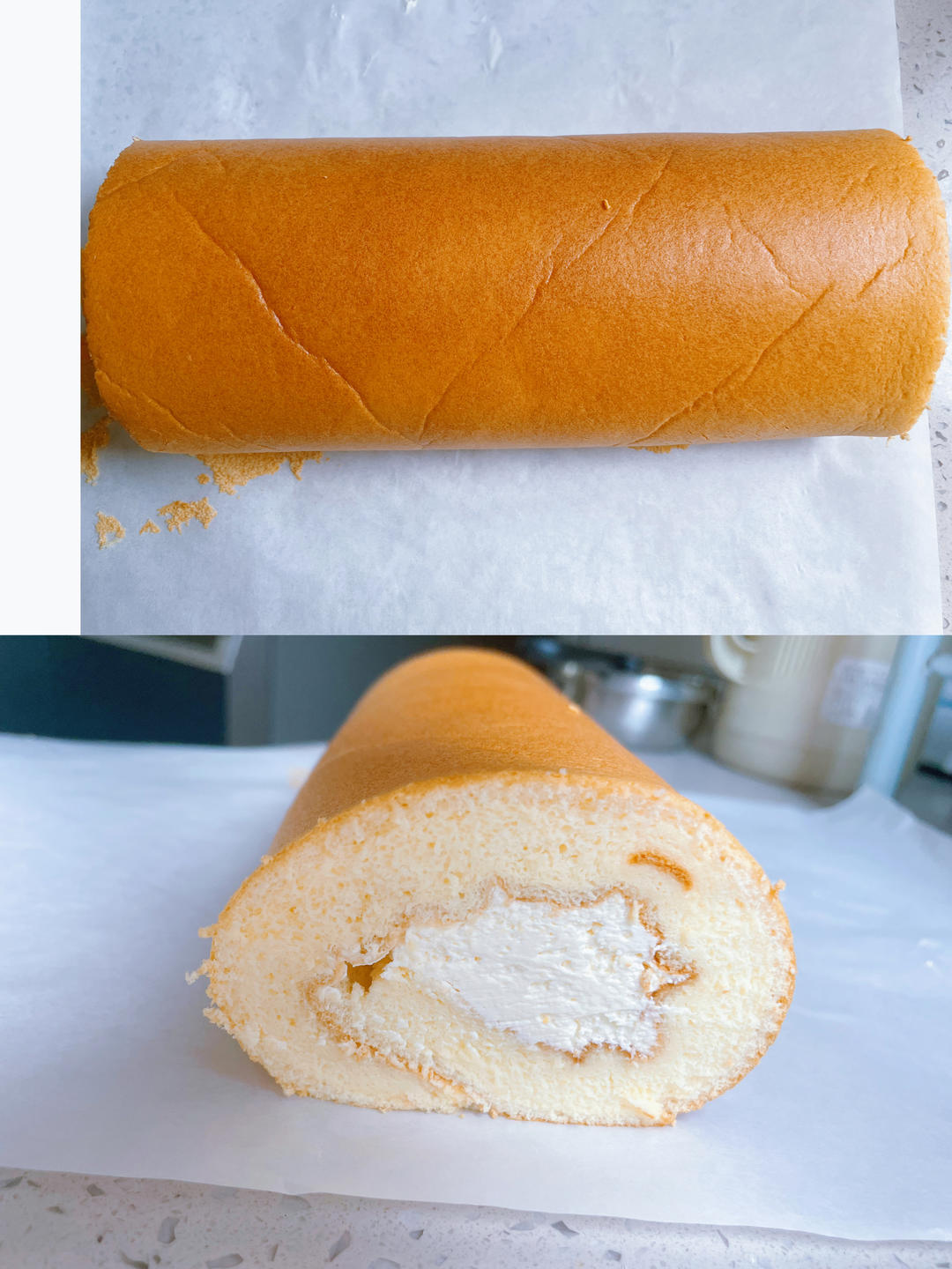 【简简厨房】小白在家怎么做出好吃的浮云卷？