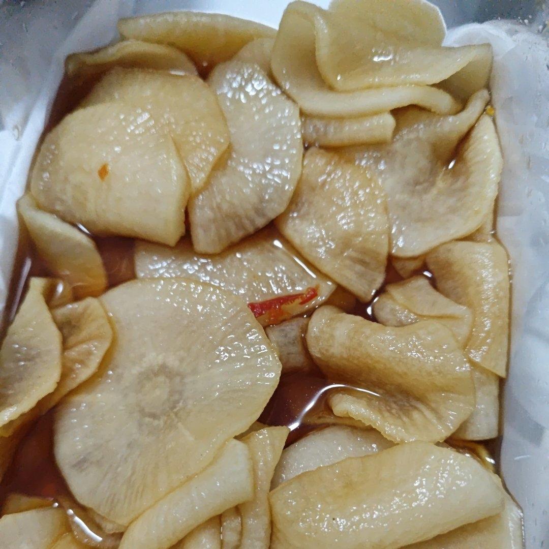 酸辣脆爽的萝卜，当零食都非常好