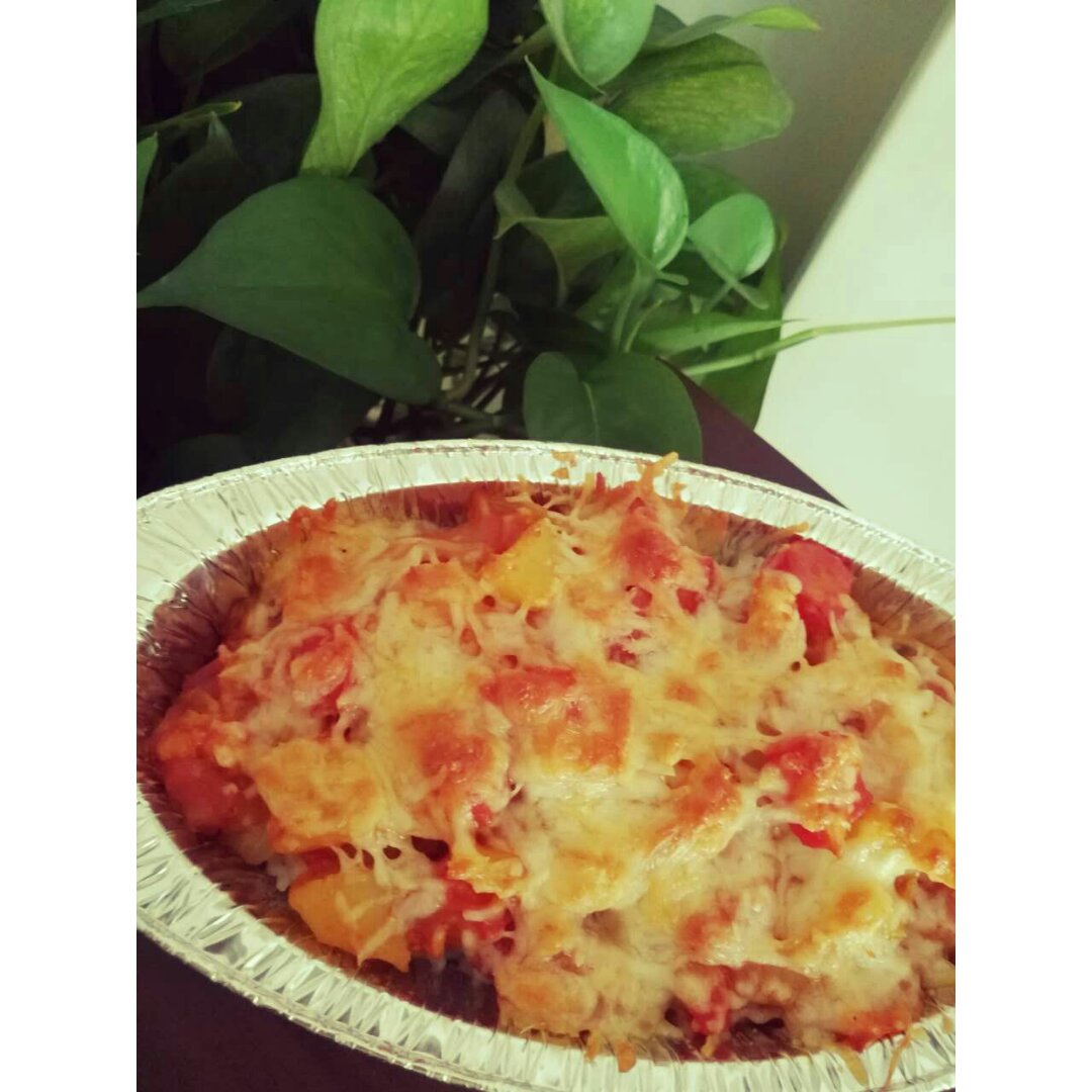 番茄鸡肉浓情焗饭【两人份】