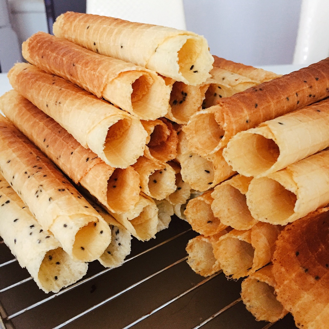 echoecho3104做的芝麻蛋卷