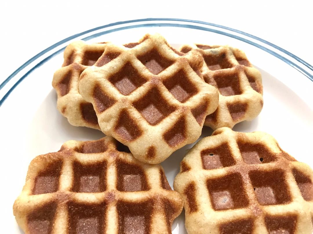 全麦红豆酵母版华夫饼—kenwood松饼机