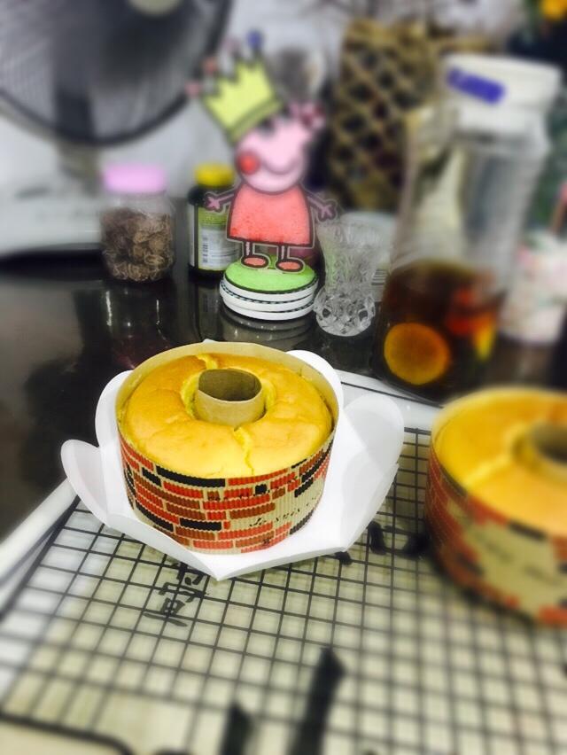 椰子芋头戚风蛋糕