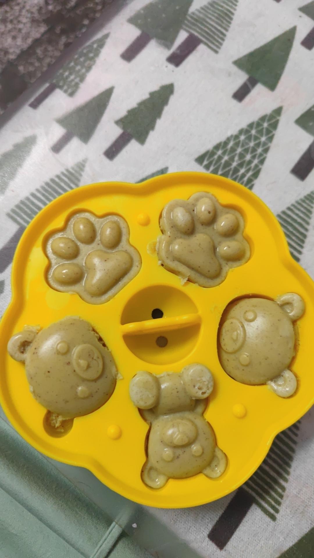 小米苹果红枣蒸糕