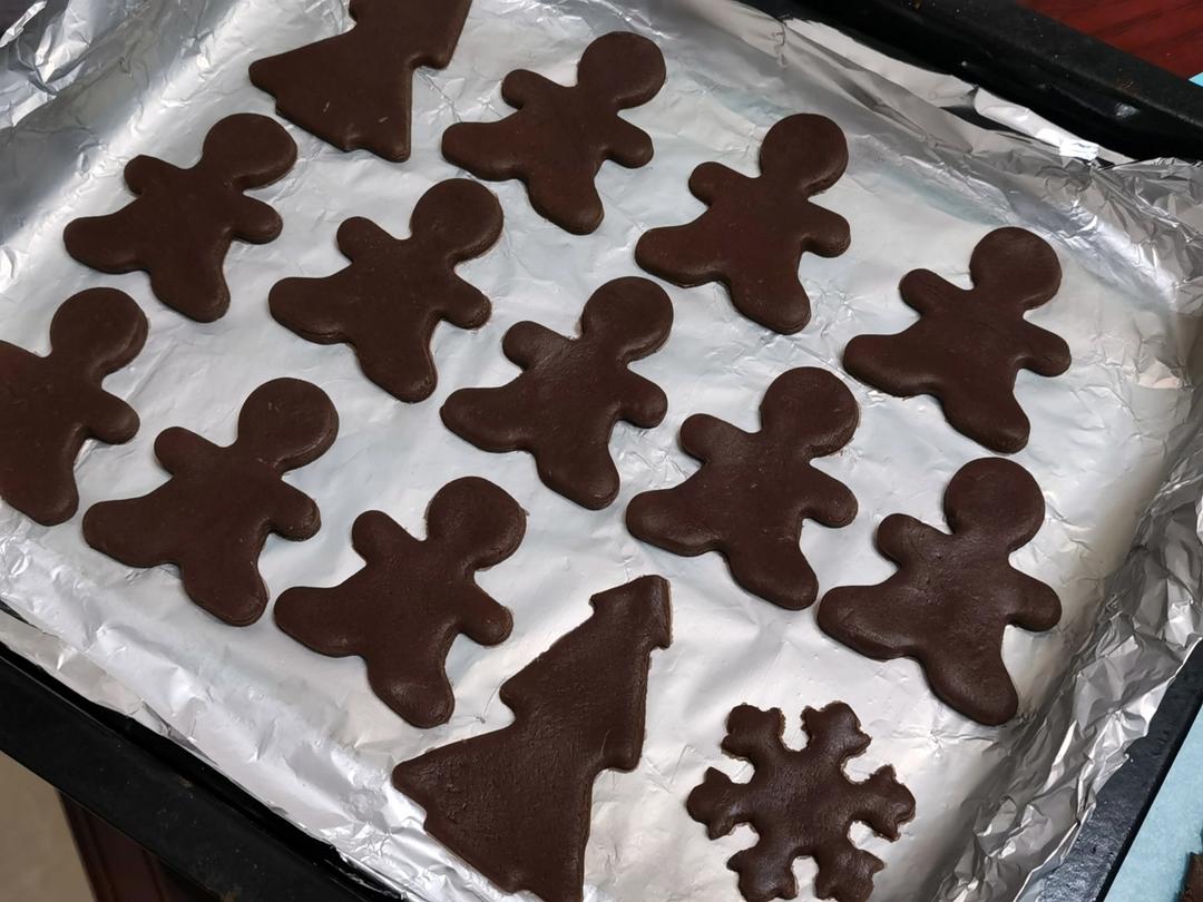 【圣诞】法式姜饼人饼干~姜糖饼干