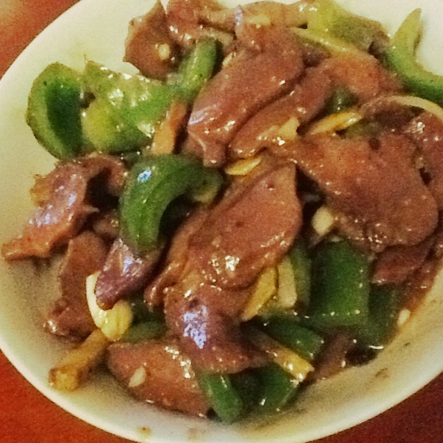 小炒鸭胗