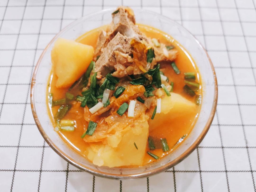 韩式土豆脊骨汤【山姆厨房】