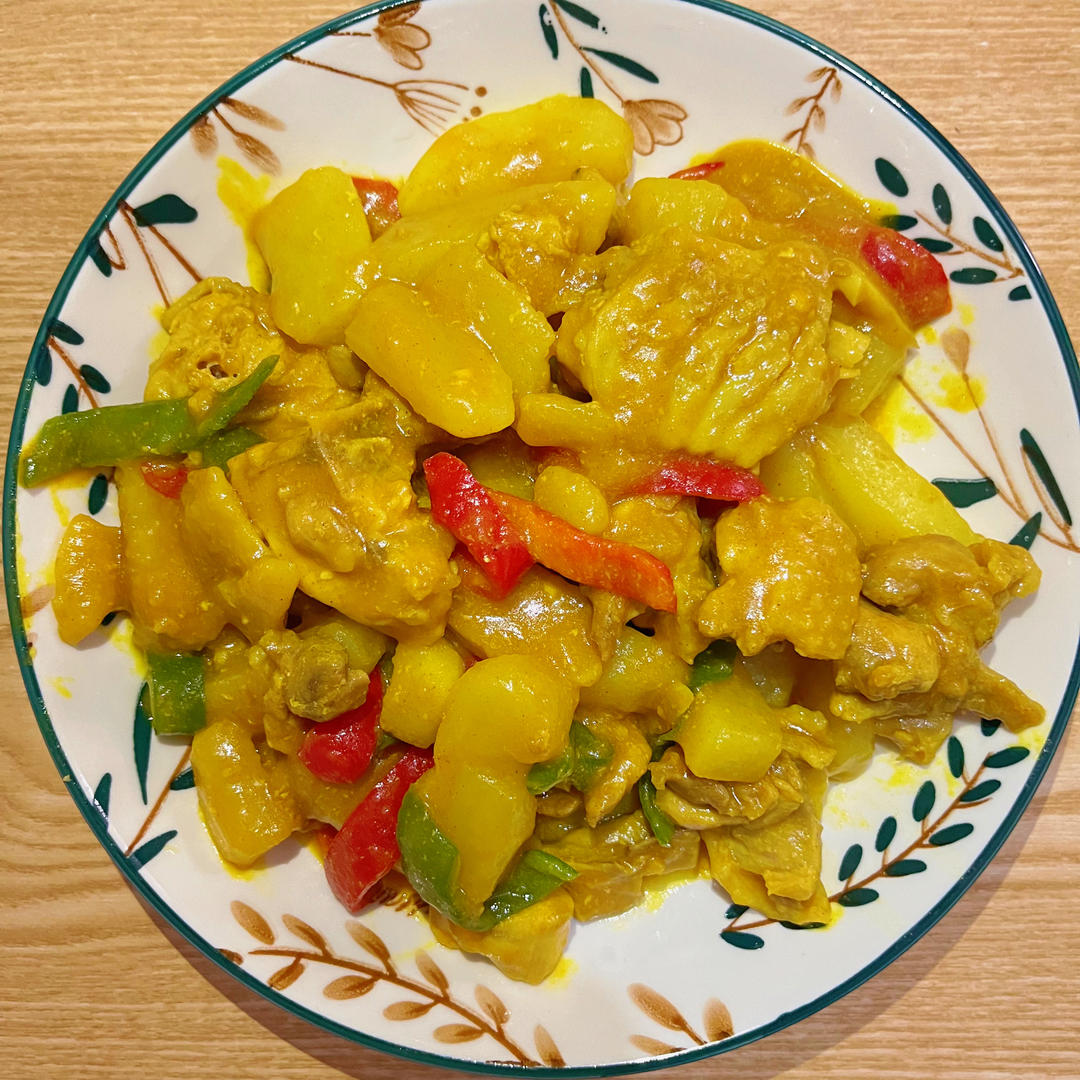 咖喱土豆鸡块