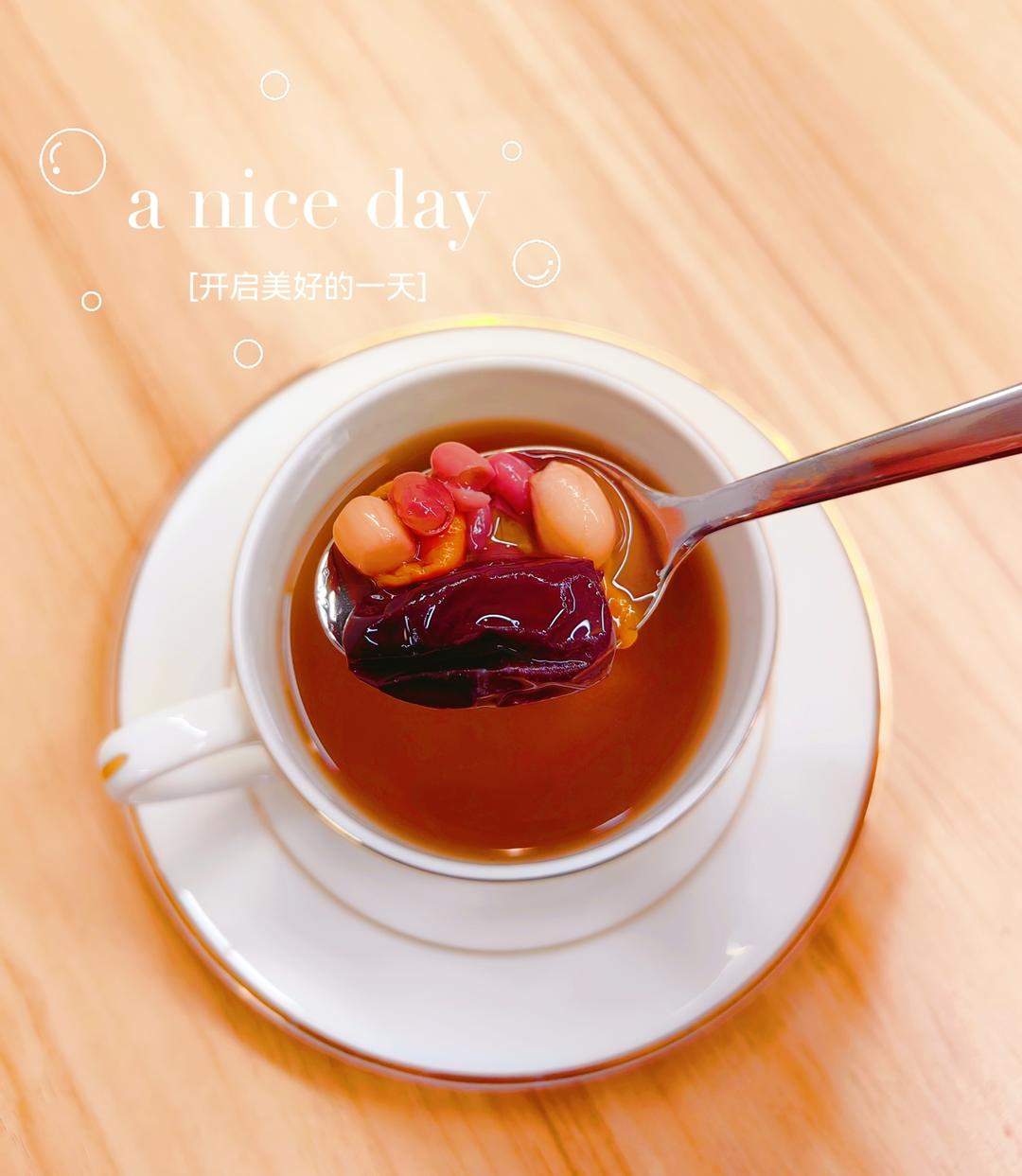 超好喝的五红汤！！补气养血又美味，大人小孩抢着喝！的做法