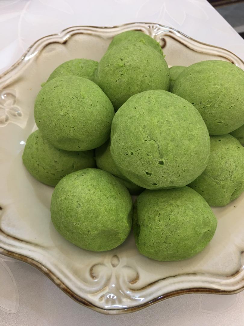 菠菜麻薯