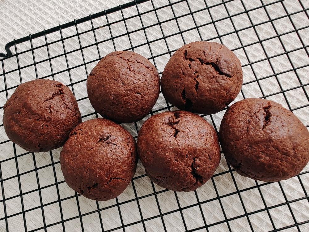 巧克力花生酱司康的做法