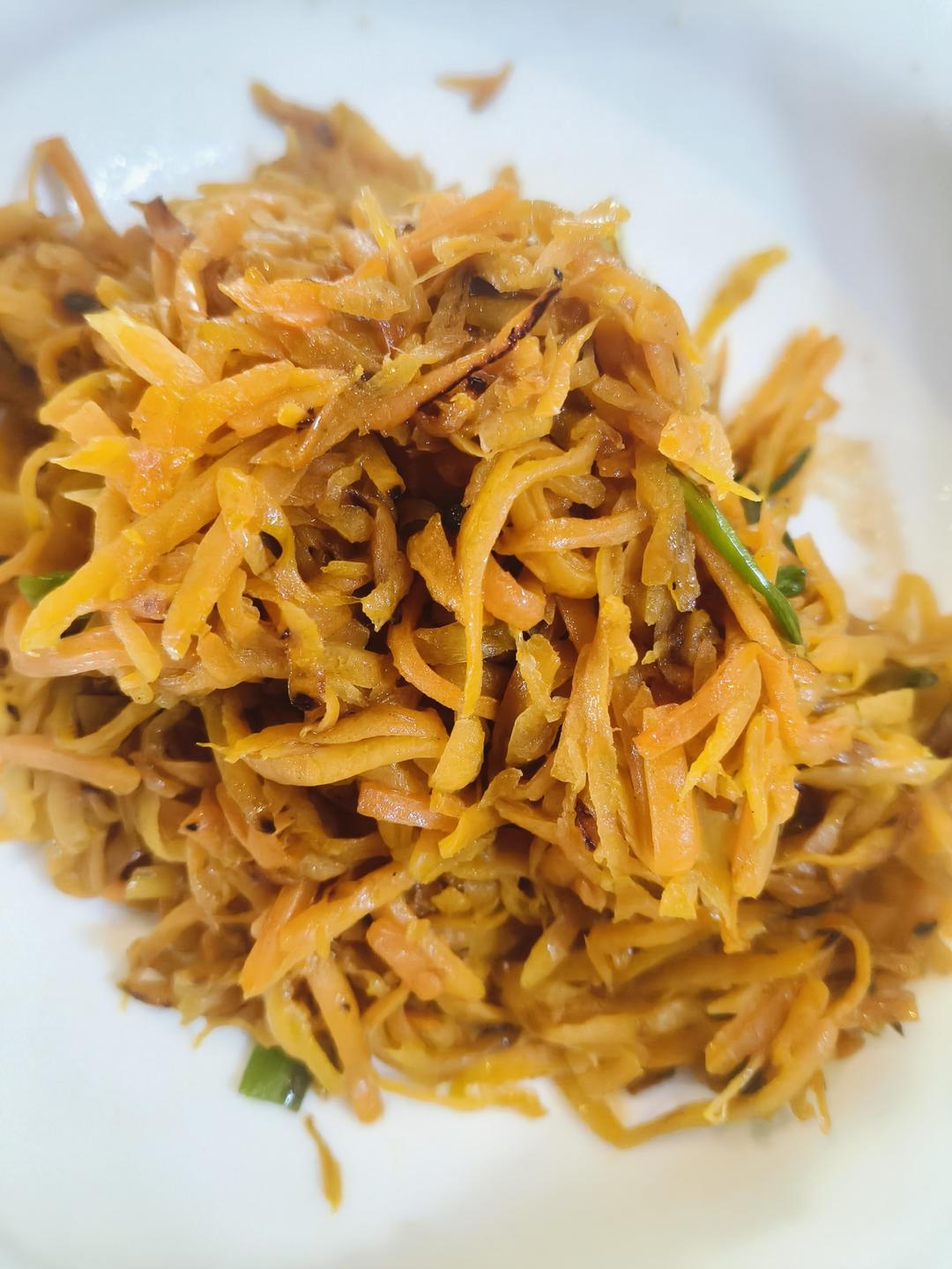 🥕素炒胡萝卜丝🥕