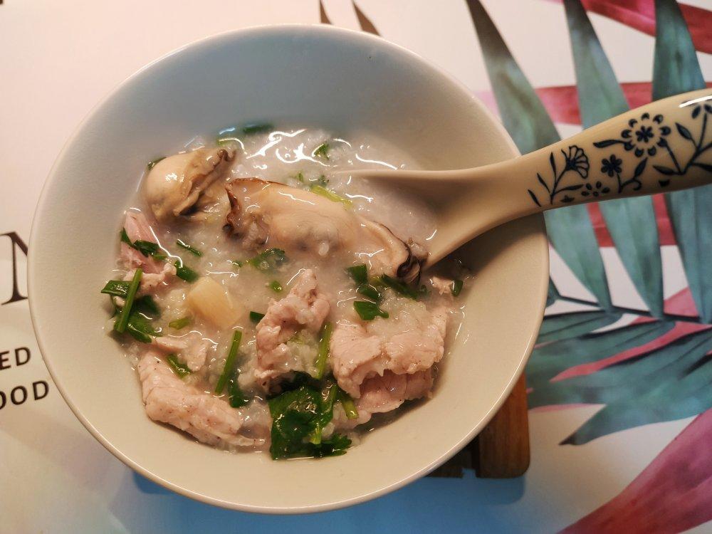 又鲜又甜的生蚝粥