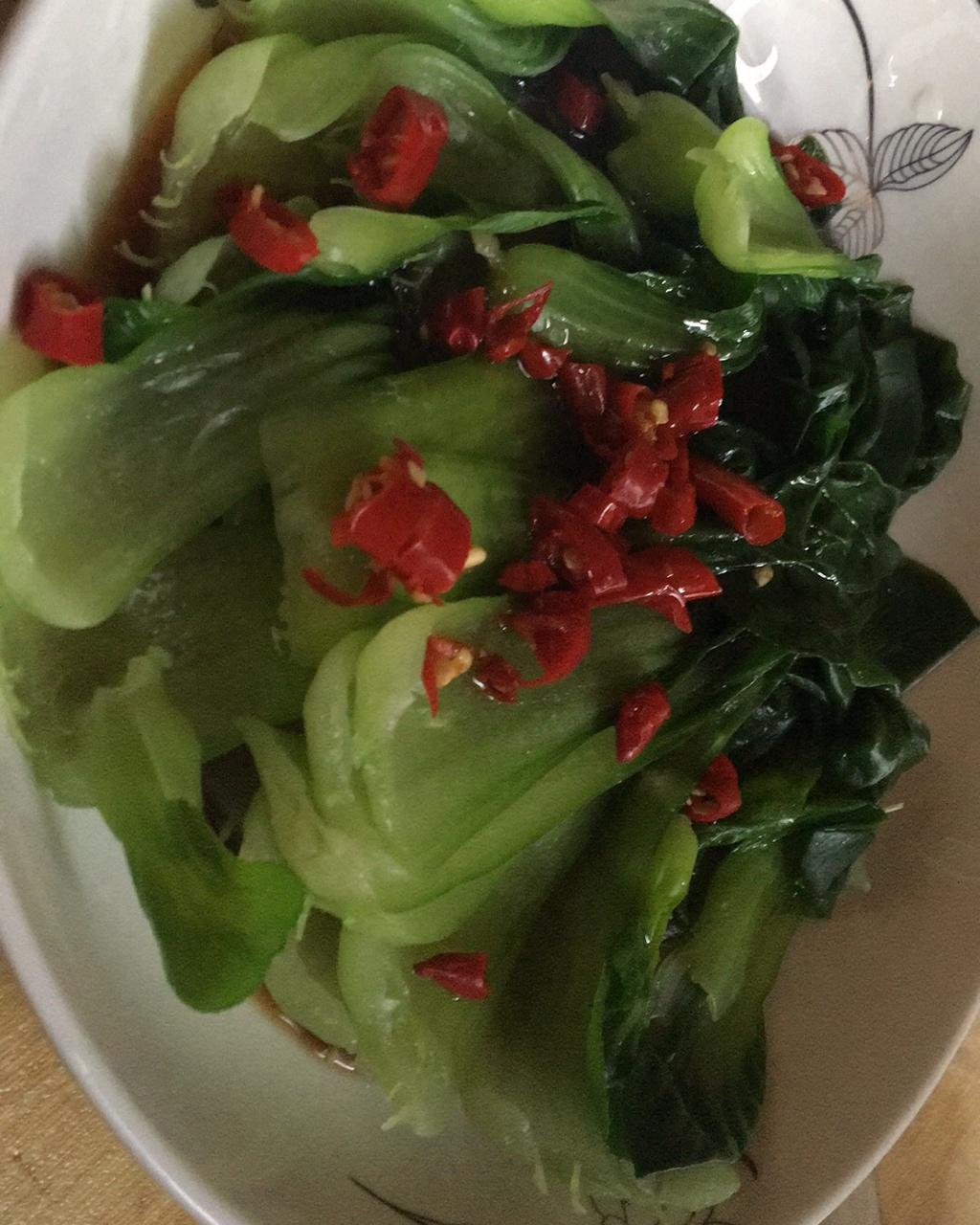 白灼小油菜