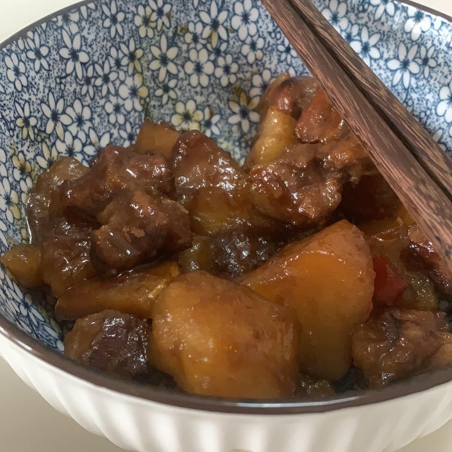 不焯水不放油的家常红烧肉