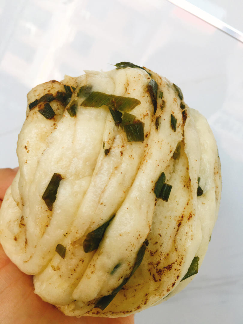 椒盐葱香花卷